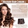 Heatless Hair Curler Overnight Rods Blowout Jumbo, Heatless Curls No Heat Curlers to Sleep in Large Rods Hair Rollers Blowout No Heat Overnight Sleeping Curls Styling Tools - Brown