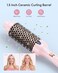 Wavytalk Thermal Brush, Blowout Express 1.5 Inch Negative Ion Thermal Round Brush Creates Blowout Look Makes Hair Shinier &amp; Smoother, Dual Voltage, Easy to Use (Pink)