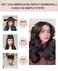 Heatless Curls Overnight Rods No Heat Hair Curlers to Sleep Jumbo Foam Large Hair Rollers for Long Short Hair Heatless Curling Rod Set Styling Tools with Satin Hair Wrap for Sleeping Brown