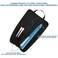 Beautyflier Premium Universal Flat Iron Holder Tavel Bag, Heat-Resistant Canvas Travel Tote Bag for Hair Straighteners, Ideal for Home &amp; Travel Use, Fits Most Hair Tools (Blue Flower)