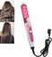 Electric Curling Wand, Ceramic Hair Crimper and Curling Iron, Spiral Hairstyling Tool for Home or Salon Use, 110-240V, Portable