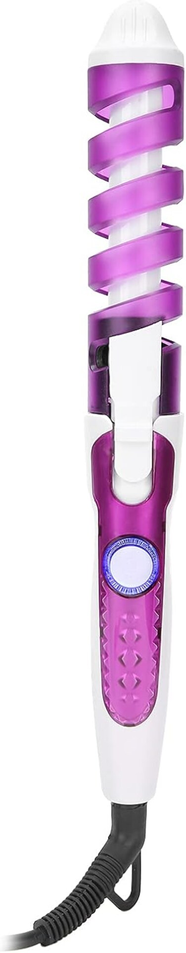 Curling Iron Curling Wand Hair Curler Electric Hair Wavy Hair Styling Hair Curling Wand Professional Hair Salon Spiral [Us]