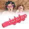 ZJchao Heatless Hair Curler, 20 PCS Self Grip Salon Hair Dressing Curling Roller Set Rollers Hair Curlers with Spiral Rollers Hairdressing Styling Tool for DIY Bangs Medium Short Hair