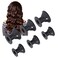 Magic Hair Rollers, 20pcs Mushroom Shaped Silicone Hair Curler Set, Gentle on Hair, Household Women Girls Hair Styling Tool for All Hair Lengths Black