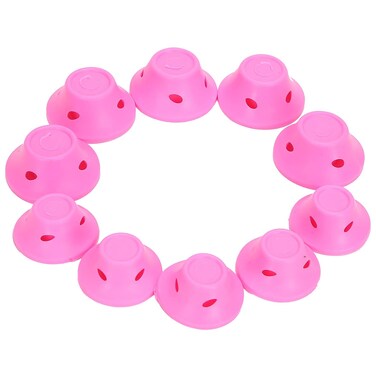 Silicone Hair Rollers Set - No Clip and No Heat Curlers for Waving and Styling, Hairstyle Tool for Women and Kids