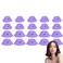 Hair Curlers to Sleep in, 20pcs Heatless Hair Curler, Heatless Curlers, Hair Curlers No Heat Hair Rollers Heatless Self Grip Roller Hair Dressing Curlers Hair Mushroom Shaped Hair Curlers Set
