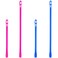 Yilloog 4 Pcs Hair Curlers - Spiral Curls Hook Set (13.8 Inch &amp; 22 Inch) for Heatless Long Wave Styling (Blue, Rose Red)