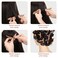 40 Pieces Hair Rollers DIY Tousle Styling Rollers Tools Soft Sleep Foam Pillow Hair Curler Rollers Sponge (Black, Brown, Dot)