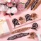 40 Pieces Hair Rollers DIY Tousle Styling Rollers Tools Soft Sleep Foam Pillow Hair Curler Rollers Sponge (Black, Brown, Dot)