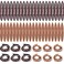 40 Pieces Hair Rollers DIY Tousle Styling Rollers Tools Soft Sleep Foam Pillow Hair Curler Rollers Sponge (Black, Brown, Dot)