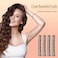 60 Pieces Hair Perm Pods Plastic Perming Rods Cold Wave Rods Curlers Hair Rollers with 1 Pieces Steel Pintail for Hairdressing Styling(Grey, 1.5 Cm/0.59 Inch)