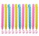 Erioctry 18 Pieces Plastic Long Spiral Hair Curling Rods and Rollers for Women and Girls (7.3 Inch)