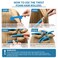 Syhood 30 Pcs Flexible Curling Rods 9.45 Twist Foam Rollers Soft Foam No Heat Hair Rods Rollers and 1 Steel Pintail Comb Rat Tail Comb for Women Long Short Hair(Blue,9.45 x 0.47 Inch)