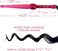 Mr Big Tapered Curling Wand &ndash; Long Barrel with Ceramic Coating for Long Hair &ndash; Conical Shape, 6 Heat Settings, Dual Voltage, Auto Off &ndash; 2/3&rdquo; to 1.25&rdquo; Diameter