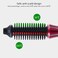 Hair Curler Brush, Folding Curling Heated Round Brush Straightener Mini Portable Travel Anti Static Dual Ionic Ceramic Thermal Styler Hair Styling Tool Hot Air Styling Brush for Volume and Soft Curls
