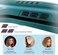 Ceramic Hair Crimper Iron 39mm for Volumizing Fluffy Hairstyle, Corrugation Crimper Hair Iron, Anti Static Ceramic Hair Crimping Iron Adjust Temperature (Turquoise)