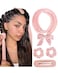 Yanibest Heatless Hair Curler, No Heat Hair Curlers to Sleep in, Super Soft Ribbon Wrap for Long Hair，Overnight Heatless Curling Set with Hair Scrunchies and Clip, for All Hair types