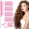 Aster 29Pcs Sponge Hair Rollers Set, Heatless Foam Hair Curlers for Long Hair, Medium and Short Hair, Hair Volume with Pintail Comb for Women Hair Styling