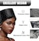 Heat Cap for Deep Conditioning, Thermal Steam Cap for Hair Treatment, Hair Steamer for Black Natural Hair, 10-Level Quick Heating Caps for Home Use.