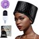 Heat Cap for Deep Conditioning, Thermal Steam Cap for Hair Treatment, Hair Steamer for Black Natural Hair, 10-Level Quick Heating Caps for Home Use.