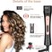 Curling Iron Wand Set, Curling Wand 3 in 1 Hair Curling Wands Interchangeable Ceramic 0.35-1.25inch Barrel Hair Curler, with Heat Resistant Glove