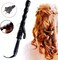 Bubble Curling Wand 1.25 inch 32mm Beach Wave Curler with LCD Display, Ceramic Crimping Iron for Long Hair