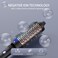 K&amp;K Heated Curling Brush - 1.5 Inch Ceramic Tourmaline Ionic Volumizing Hot Brush for Root Volume &amp; Loose Curls (Black)