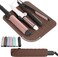 Larger Size Silicone Heat Resistant Mat for Curling Irons, Flat Irons, Hair Straightener and Other Hair Styling Tools, Portable Hot Tools Pad Cover for Travel Vanity Salon(12.0" x 9.0")