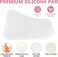 Larger Size Silicone Heat Resistant Mat for Curling Irons, Flat Irons, Hair Straightener and Other Hair Styling Tools, Portable Hot Tools Pad Cover for Travel Vanity Salon(12.0" x 9.0")