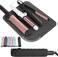 Larger Size Silicone Heat Resistant Mat for Curling Irons, Flat Irons, Hair Straightener and Other Hair Styling Tools, Portable Hot Tools Pad Cover for Travel Vanity Salon(12.0" x 9.0")