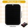Large Heat-Resistant Mat for Styling Tools - 12"x9" Professional Flat Iron Mat, Travel Silicone Mat for Curling Irons, Hair Straighteners, Blow Dryers, and Salon Appliances, Black
