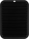Large Heat-Resistant Mat for Styling Tools - 12"x9" Professional Flat Iron Mat, Travel Silicone Mat for Curling Irons, Hair Straighteners, Blow Dryers, and Salon Appliances, Black