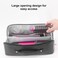 Buwico Portable Carrying Pouch for Dyson Airwrap Styler, Supersonic Hair Dryer and Attachments (Black)
