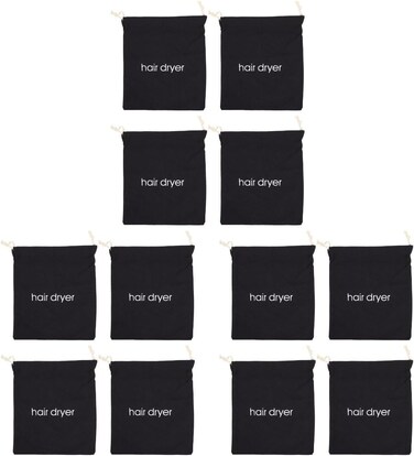 FRCOLOR 12 Pcs Hair Dryer Storage Bag Curly Hair Blow Dryer Curling Hair Dryer Waver Hair Tool Hair Dryer Drawstring Bag Anti-Scratch hairdryerbags Blow Dryer Bag Cloth Bag Cosmetic Bags