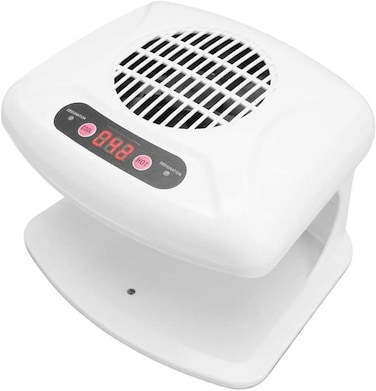 Nail Dryer for Regular Polish 300W 2 in 1 Nail Drying Fan with Auto Sensor Hot and Cold Air Professional Nail Dryer for Manicure Salon and Daily Home Use(White)