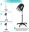 Professional 1000W Adjustable Hair Bonnet Dryer with Rolling Wheels Stand for Home Beauty Salon Equipment