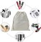 Hair Dryer Bags Drawstring Bag Container Hairdryer Bag Travel Bag Hair Tools Travel Bag for Traveling, Guest Rooms,Bathroom and Hotels(Grey)