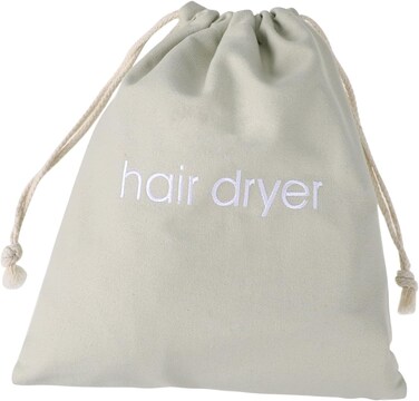 Hair Dryer Bags Drawstring Bag Container Hairdryer Bag Travel Bag Hair Tools Travel Bag for Traveling, Guest Rooms,Bathroom and Hotels(Grey)