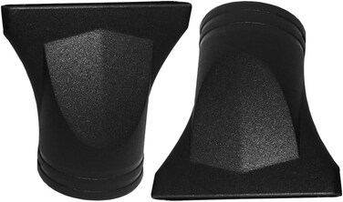 2Pcs Reusable Plastic Hair Dryer Nozzle Attachment Concentrator Hairdressing Salon Styling Tool