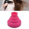 Universal Collapsible Hair Dryer Diffuser, Silicone Blow Dryer Diffuser Attachment Portable Travel Hair Dryer Diffuser for Home Hair Salon, Suitable for Nozzle 1.4 in to 2 in (Rose Red)
