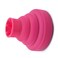 Universal Collapsible Hair Dryer Diffuser, Silicone Blow Dryer Diffuser Attachment Portable Travel Hair Dryer Diffuser for Home Hair Salon, Suitable for Nozzle 1.4 in to 2 in (Rose Red)