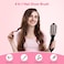 Nimmu Hair Dryer Brush Blow Dryer Brush in One, 4 in 1 Hair Dryer and Styler Volumizer for Drying Straightening Curling Volumizing Hair, Upgraded Hot Air Brush with 2.4&rdquo; Oval Barrel, Black Gold