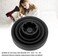 Universal Collapsible Hair Dryer Diffuser, Portable, Foldable, Lightweight, Black