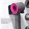 Front Baffle Shell Board Replacement for Dyson Supersonic HD01 HD02 HD03 HD07 HD08 Hair Dryer Attachment,Hair Dryer Front Cover with Sealing Ring (Gold)