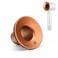 Front Baffle Shell Board Replacement for Dyson Supersonic HD01 HD02 HD03 HD07 HD08 Hair Dryer Attachment,Hair Dryer Front Cover with Sealing Ring (Gold)