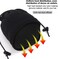 Brrnoo Hair Dryer Hot Sock Diffuser, Foldable, Lightweight, Black, Nylon