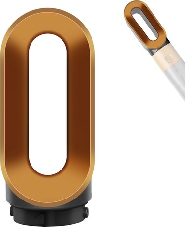 Pre-Styling Dryer Attachment for Dyson Airwrap, Pre-Styling Dryer Nozzle Replacement for Airwrap Styler(Gold)