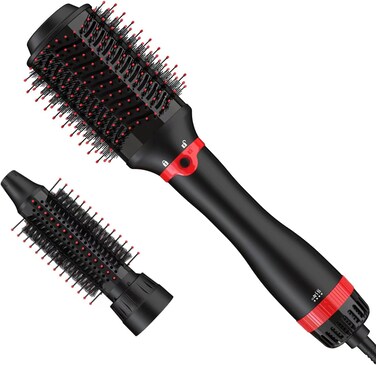 Hair Dryer Brush, Hair Brush Blow Dryer and Volumizer, One-Step Hot Air Brush for Drying, Straightening, Volumizing