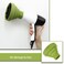 Hair Diffuser Attachment for Hair Dryer Travel Collapsible Portable Diffuser for Curly Hair Women .Airflow Attachment for Salon or Home Use with Nozzle 1.65-1.9In Non-universal