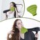 Hair Diffuser Attachment for Hair Dryer Travel Collapsible Portable Diffuser for Curly Hair Women .Airflow Attachment for Salon or Home Use with Nozzle 1.65-1.9In (cyan)